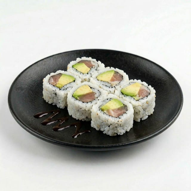 Salmon Avocado Roll.