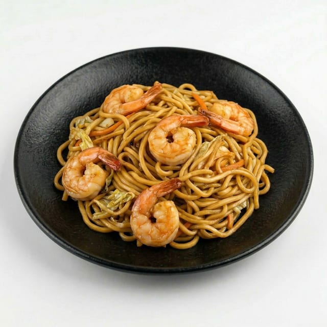 Shrimp Lo Mein.