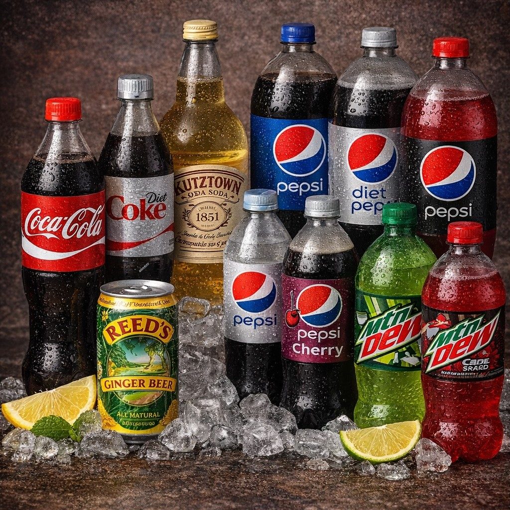 Bottled Soda.