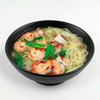 Shrimp Soba Soup