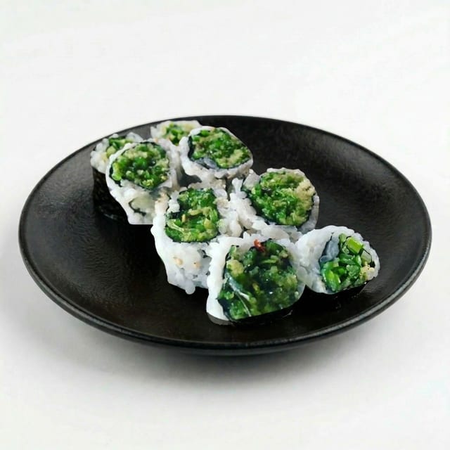Seaweed Salad Roll.