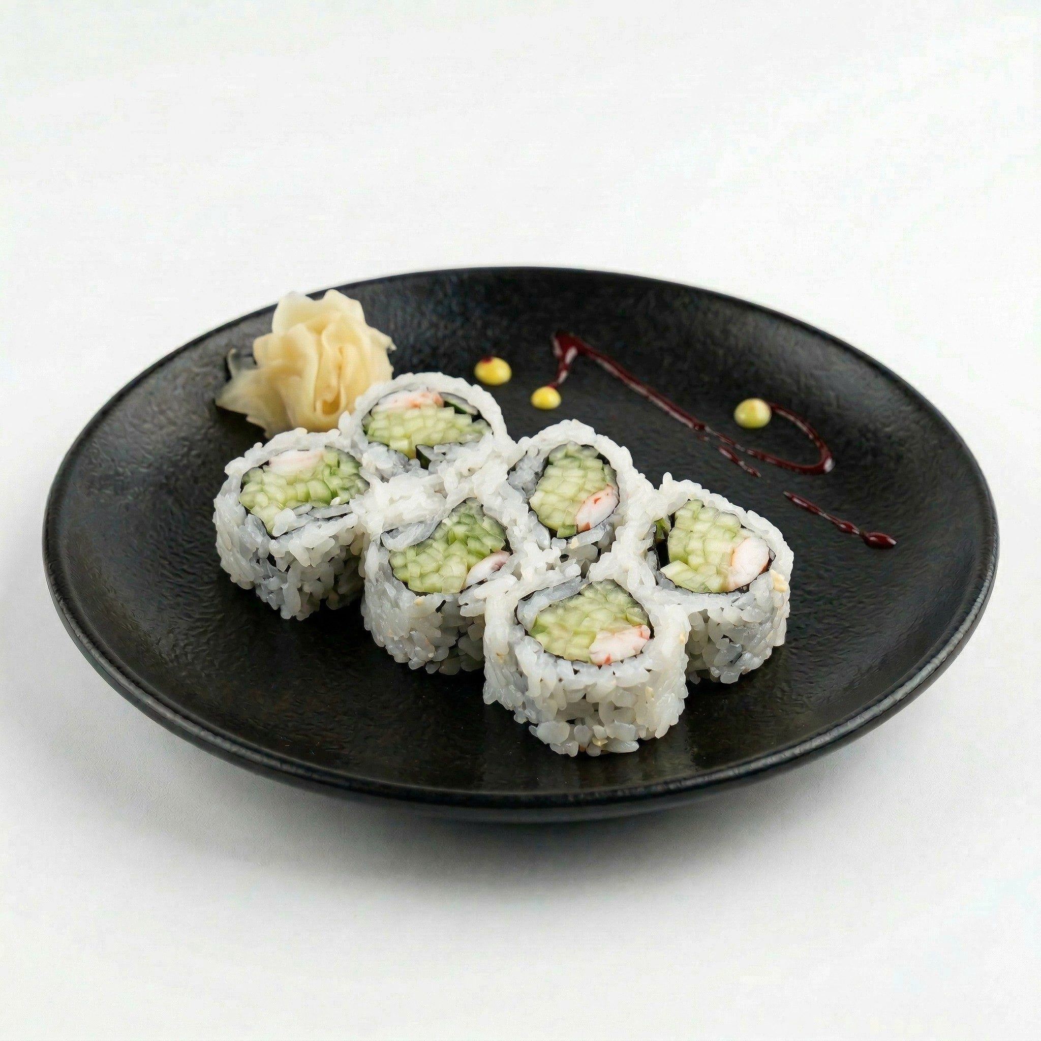 Shrimp Cucumber Roll.