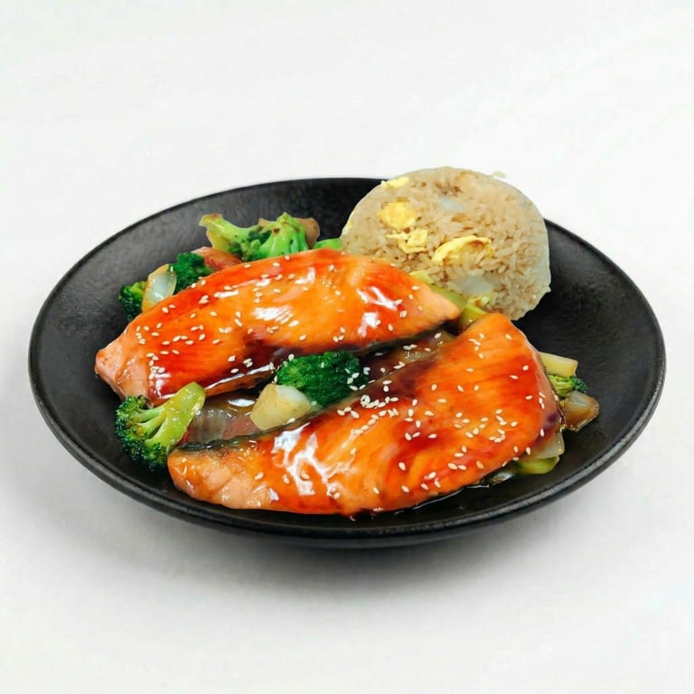 Hibachi Salmon: Japanese Grilled Delight